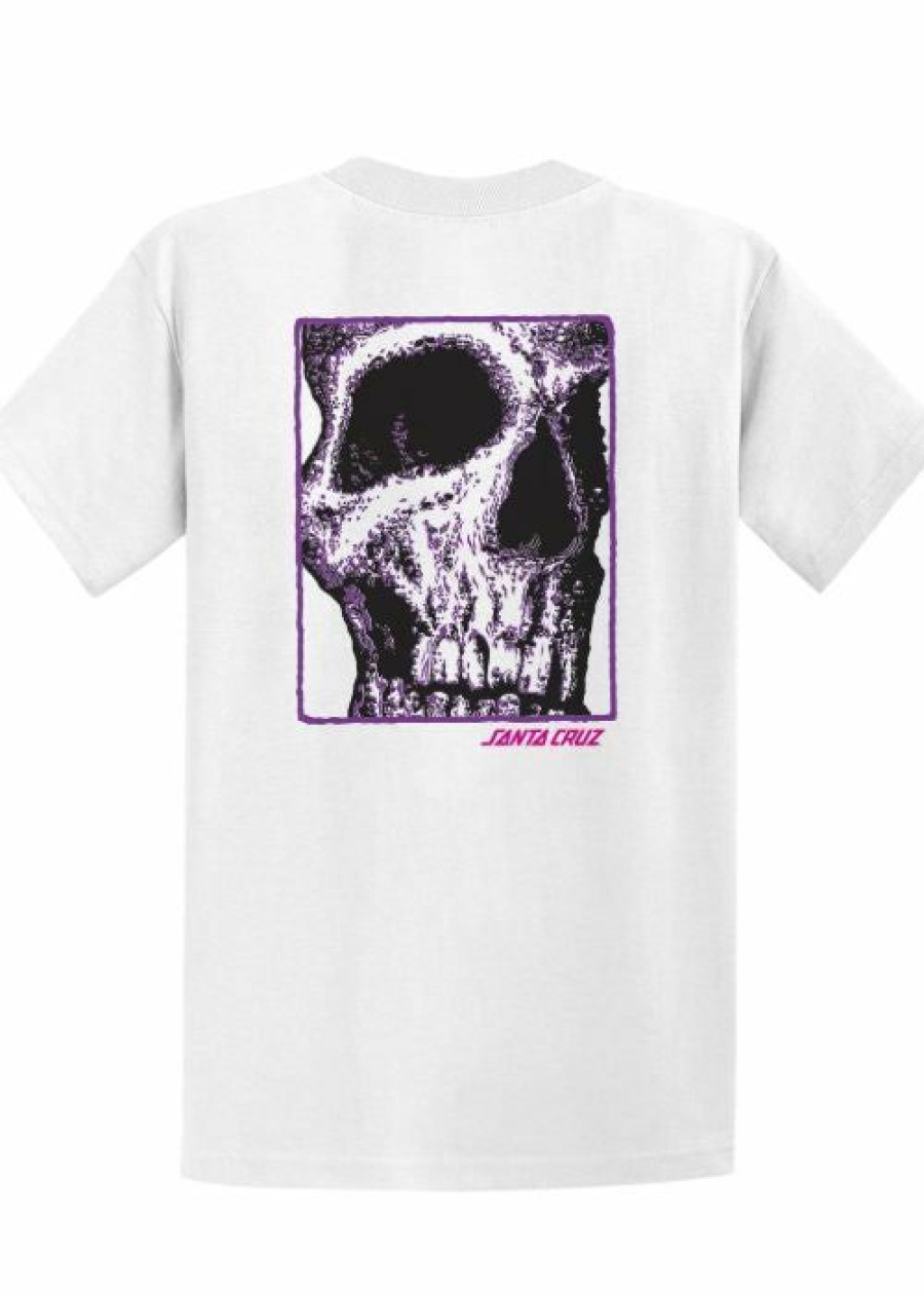 Wholesale * Santa Cruz Street Creep Redux Uv Tee Youth Sells Cheap White