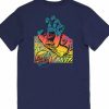 Wholesale * Santa Cruz Screaming Hand Divide Tee Best Guaranteed Navy