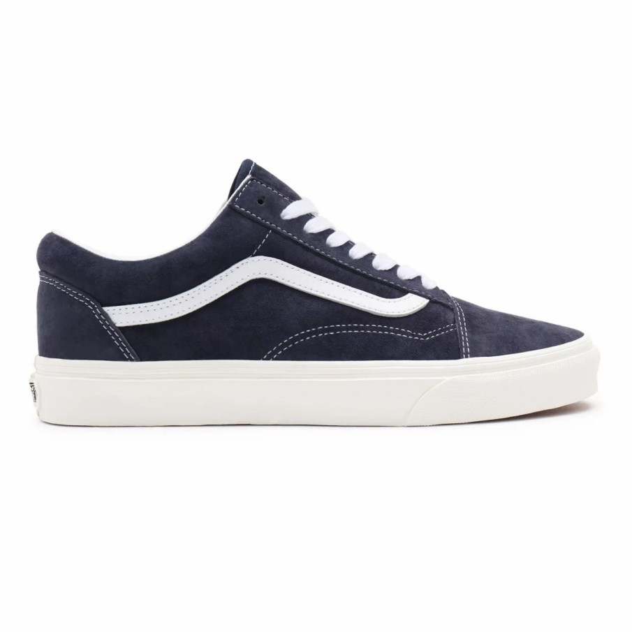 Wholesale * Vans Old Skool Pig Suede ( ) Popular Parisian Night/Snow White