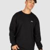 Online * Unit Stack Crew Neck Fleece New In Black