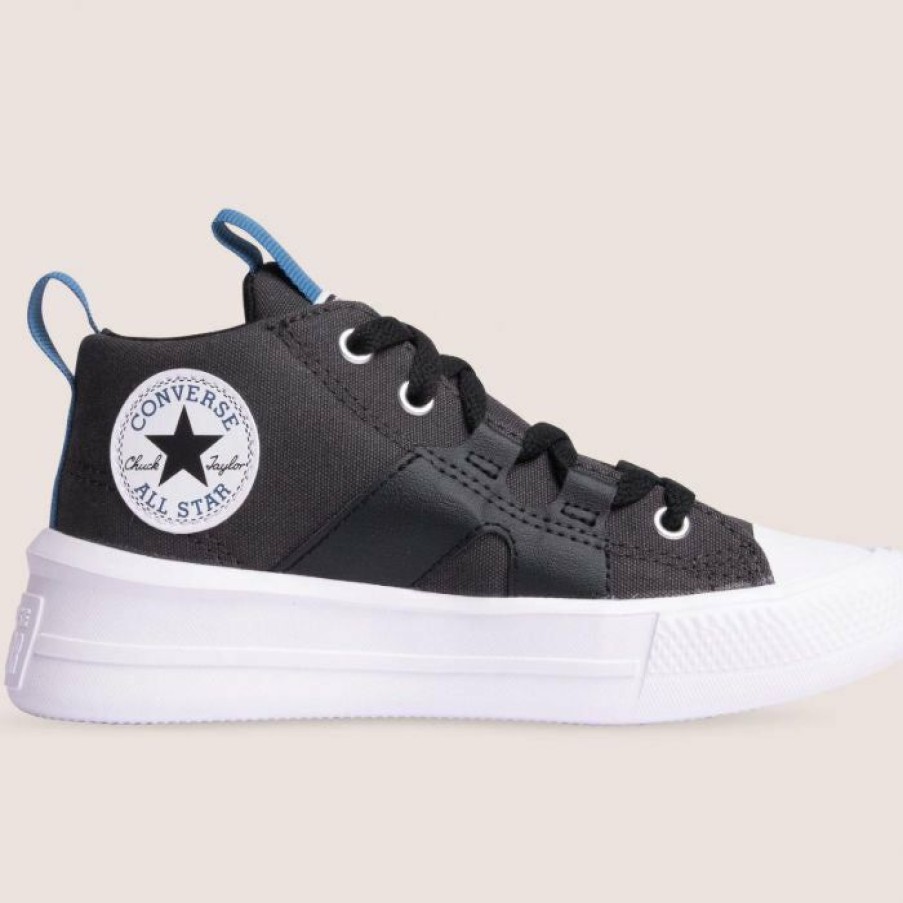 Wholesale * Converse Kids Chuck Taylor Ultra Colour Pop Mid Online Store Storm Wind/Black/Dark Marina Blue