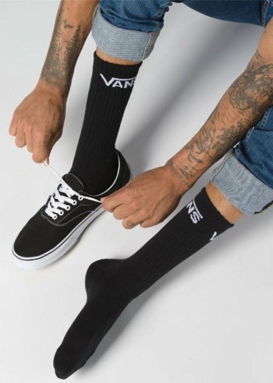 Online * Vans Classic Crew Socks 3 Pk ( ) Latest Black