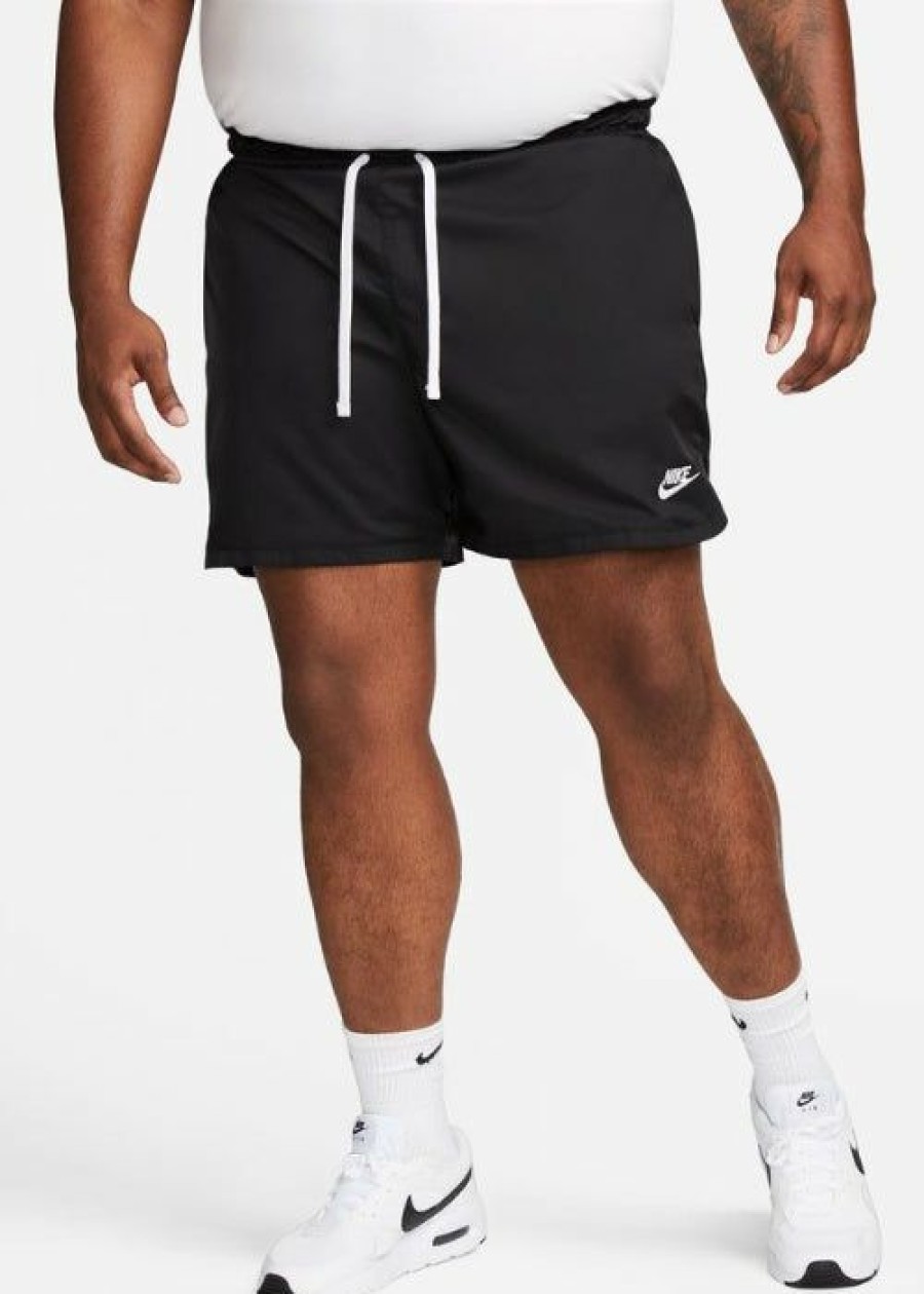 New * Nike Woven Lined Flow Shorts Popular Black