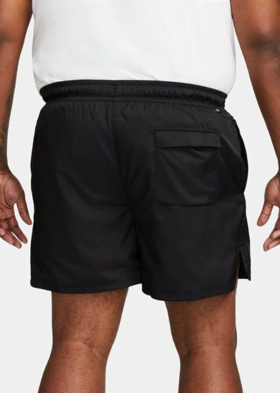 New * Nike Woven Lined Flow Shorts Popular Black