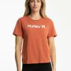 Online * Hurley O&O Seasonal Tee Premium Mineral Red