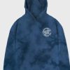 Best * Santa Cruz Mfg Dot Hoody Exclusive Vintage Blue Tie Dye