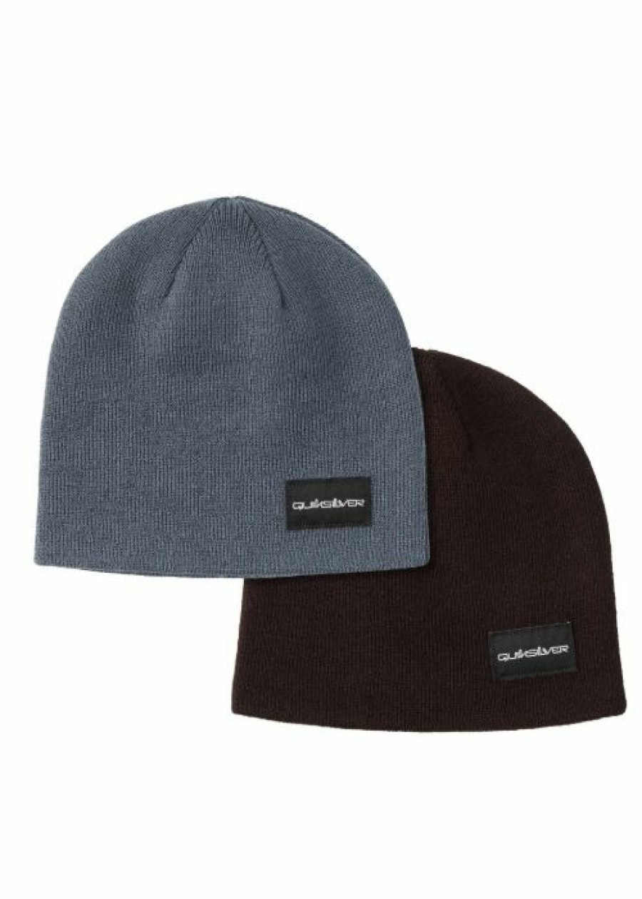 Online * Quiksilver Essential Potential 2 Pack Beanie Online Sale