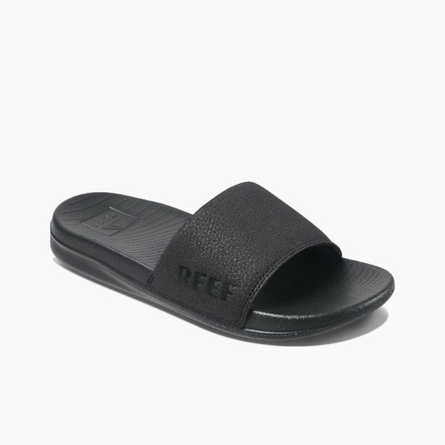 Best * Reef One Slide Womens Best Choice Black