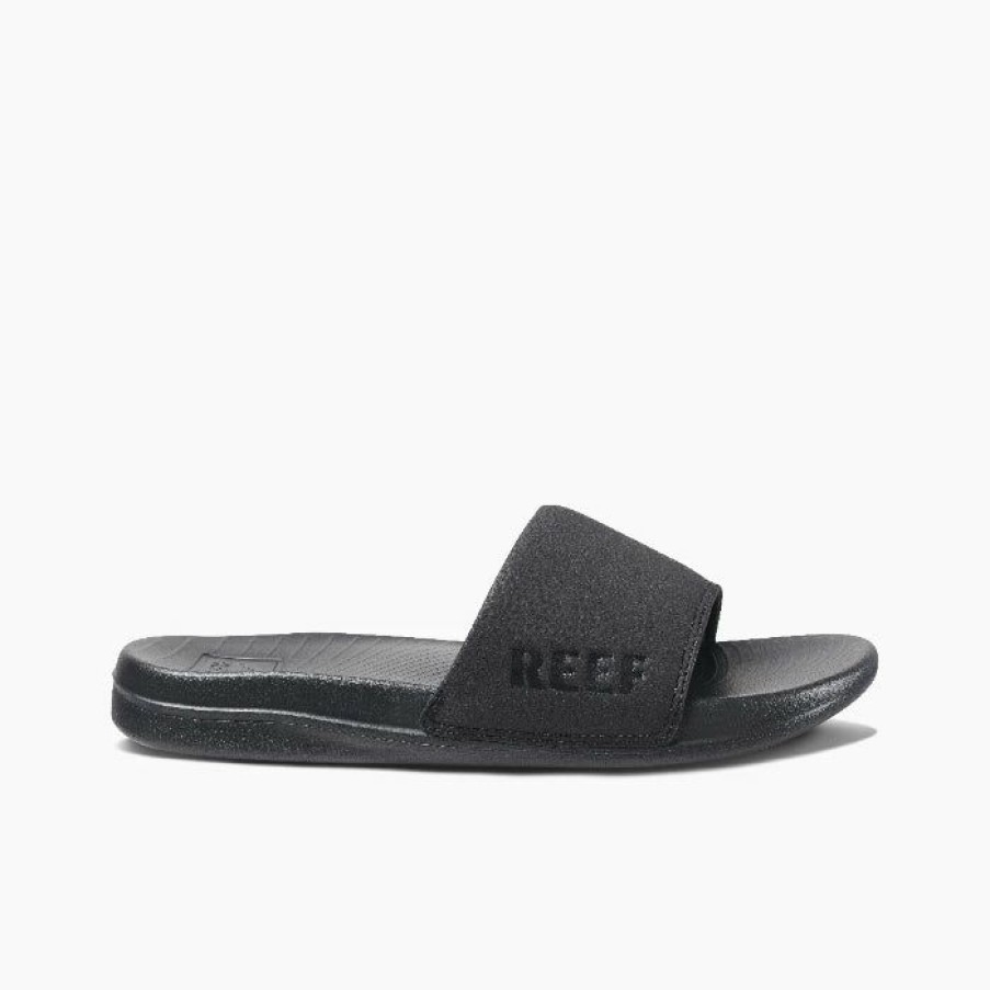 Best * Reef One Slide Womens Best Choice Black