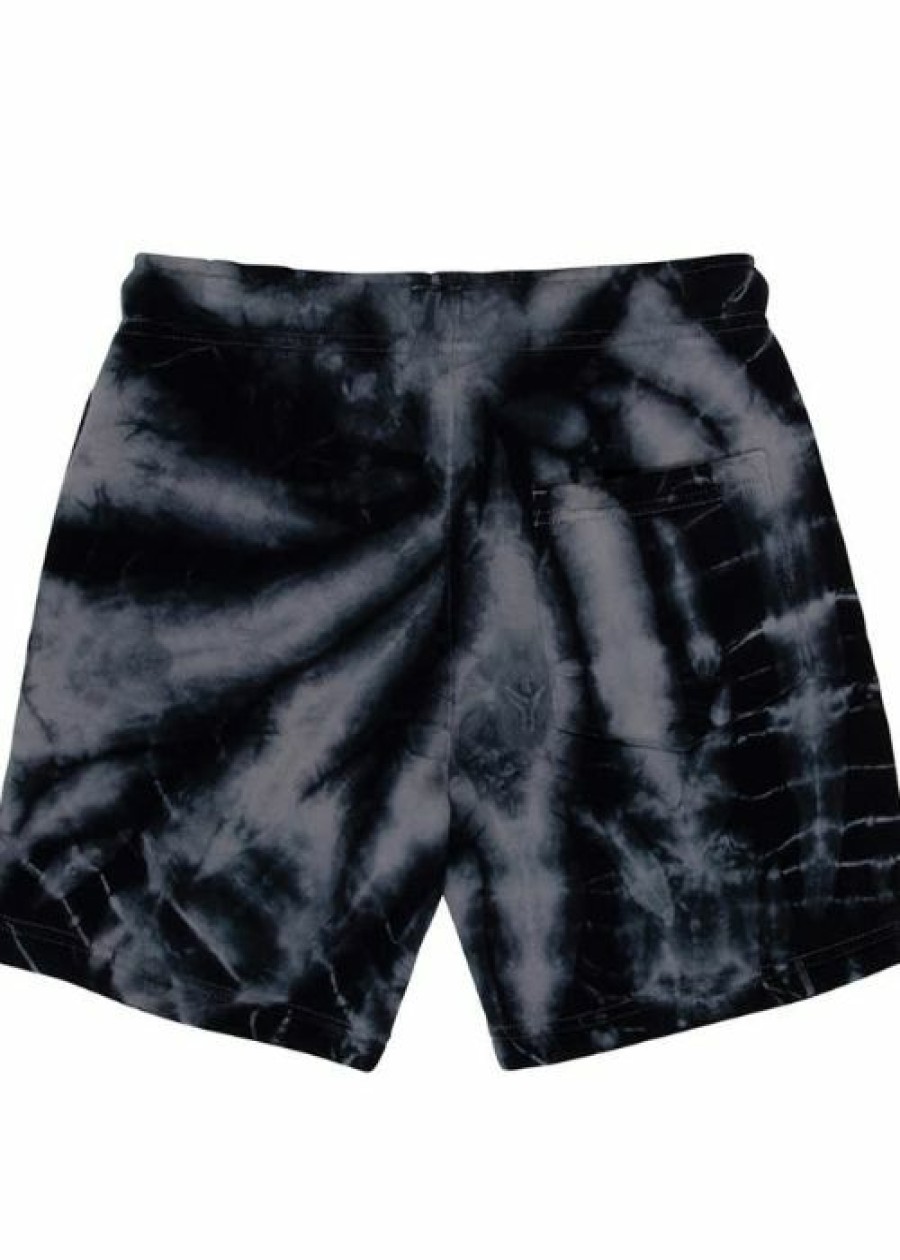 Online * Santa Cruz Bone Slasher Track Shorts Excellent Quality Black Tie Dye