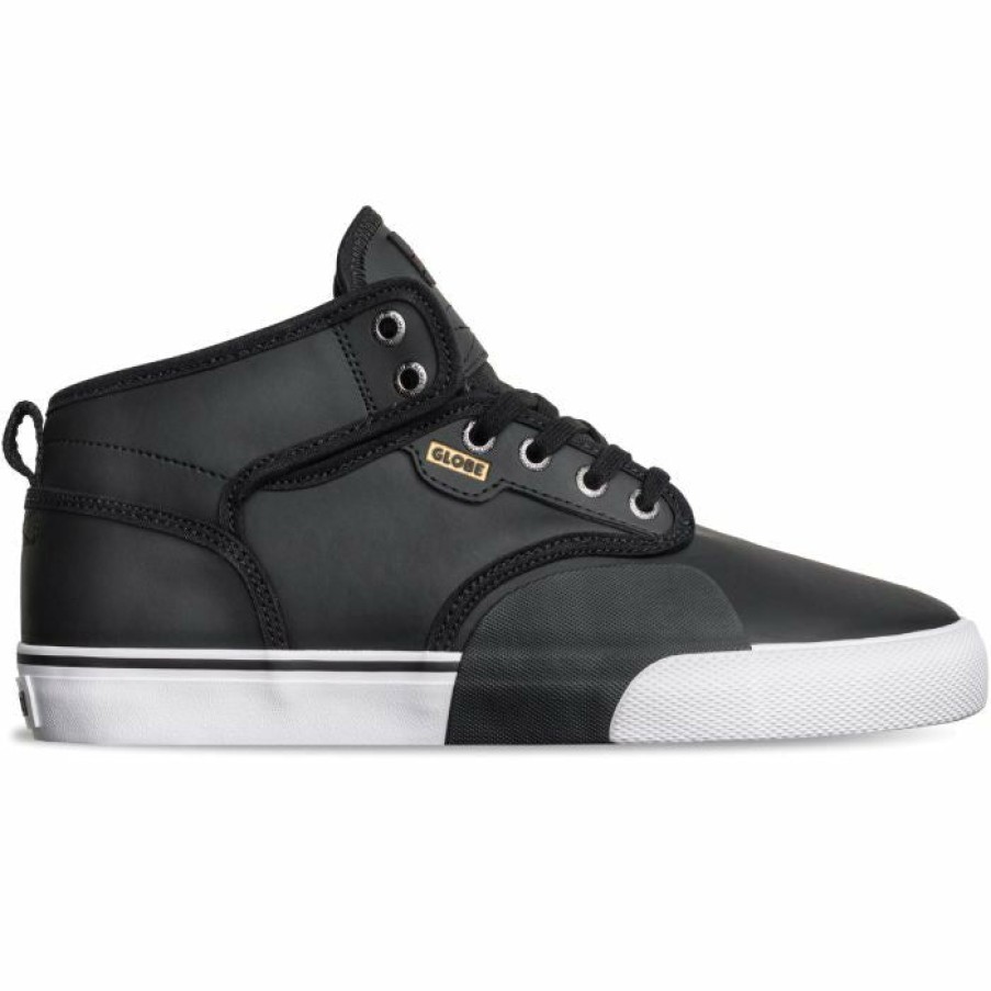 Clearance * Globe Motley Mid Top Sell Black/White/Plus