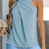 New * Crisscross Sleeveless Halter Top Best Choice