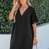 Hot * Agatha V-Neck Oversized Mini Dress Bestsellers