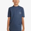 Hot * Quiksilver Endless Trip Surf Tee Short Sleeve Limit Offer Insignia Blue