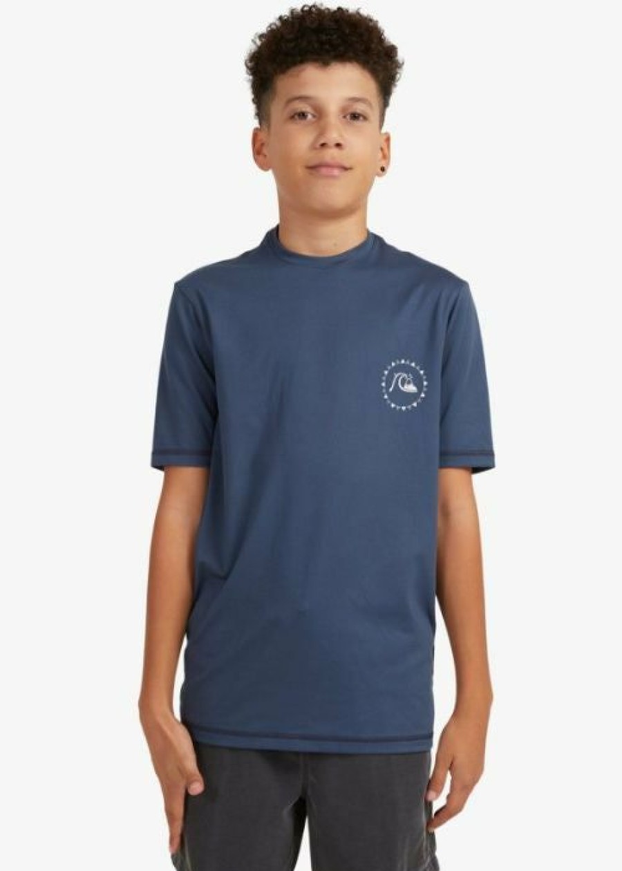 Hot * Quiksilver Endless Trip Surf Tee Short Sleeve Limit Offer Insignia Blue