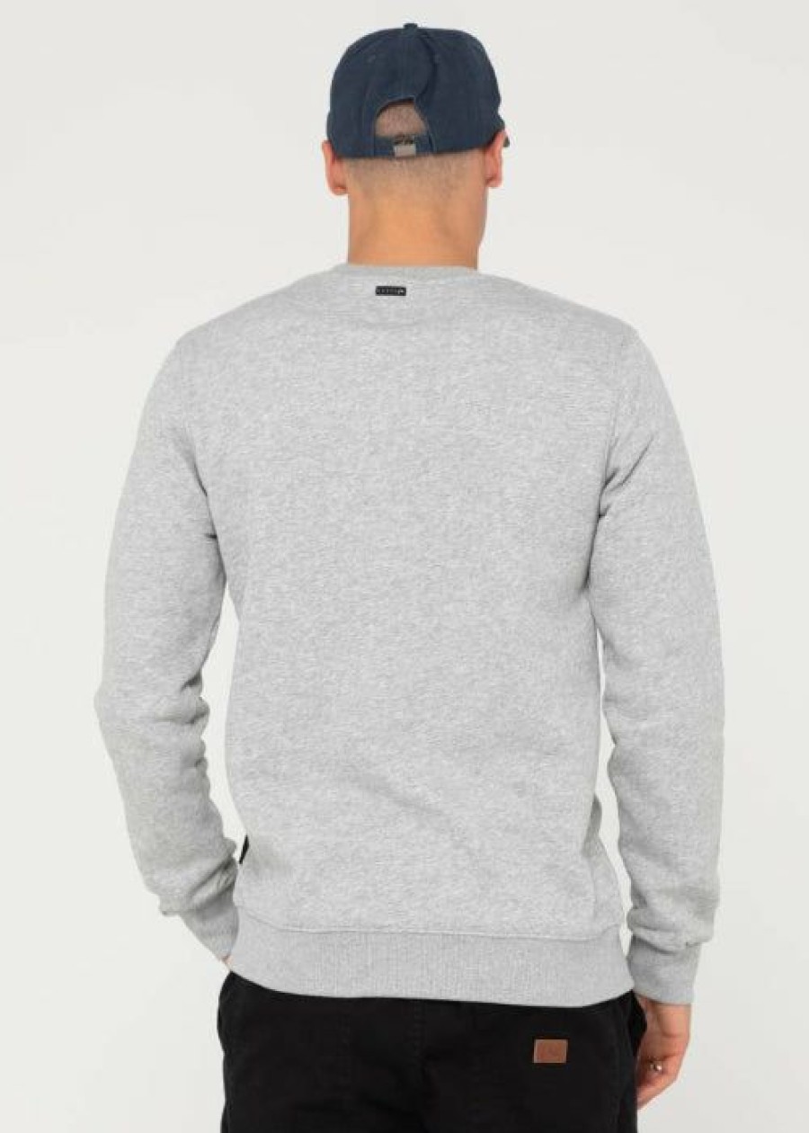 New * Rusty One Hit Wonder Crew Fleece Best Guaranteed Grey Marle