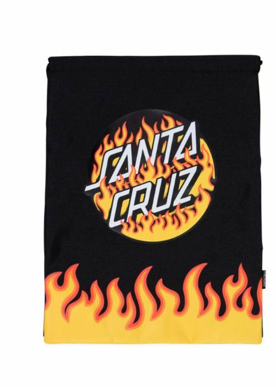 Best * Santa Cruz Blaze Dot Draw String Bag Featured