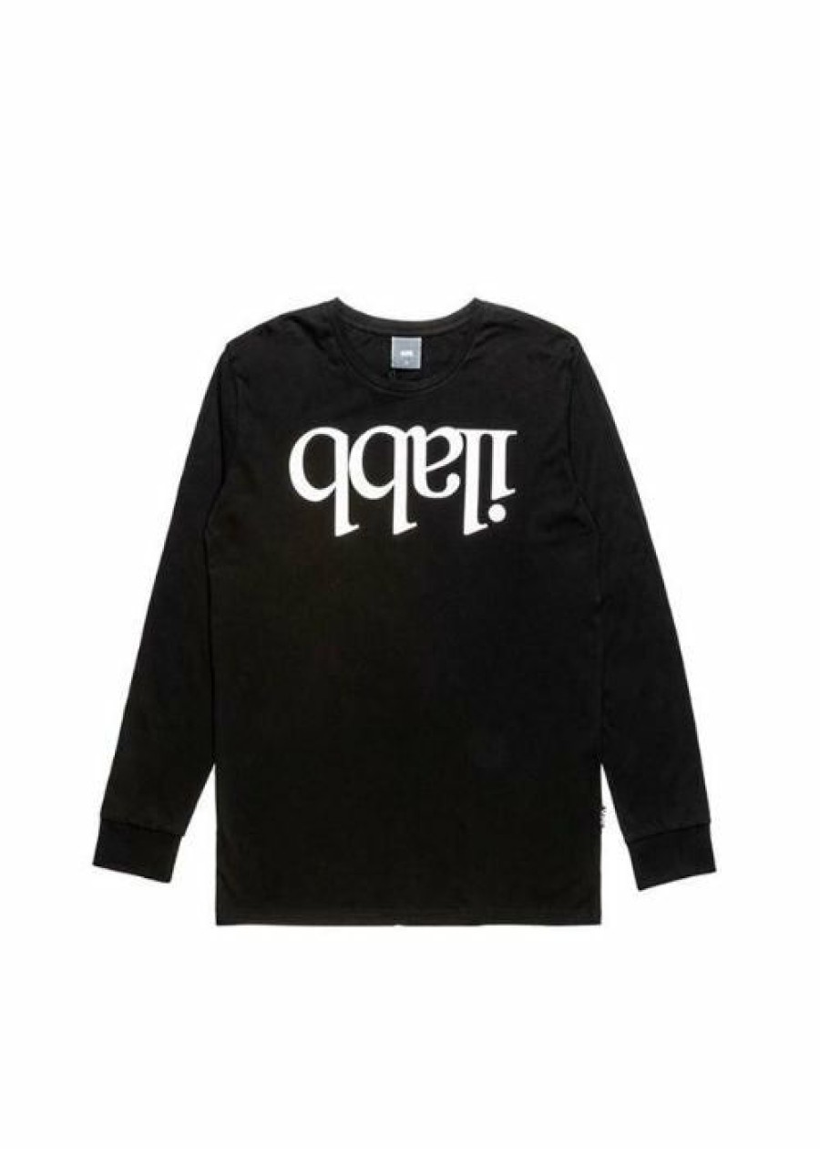 New * Ilabb Capsize Long Sleeve Tee (Mens) High Quality Black