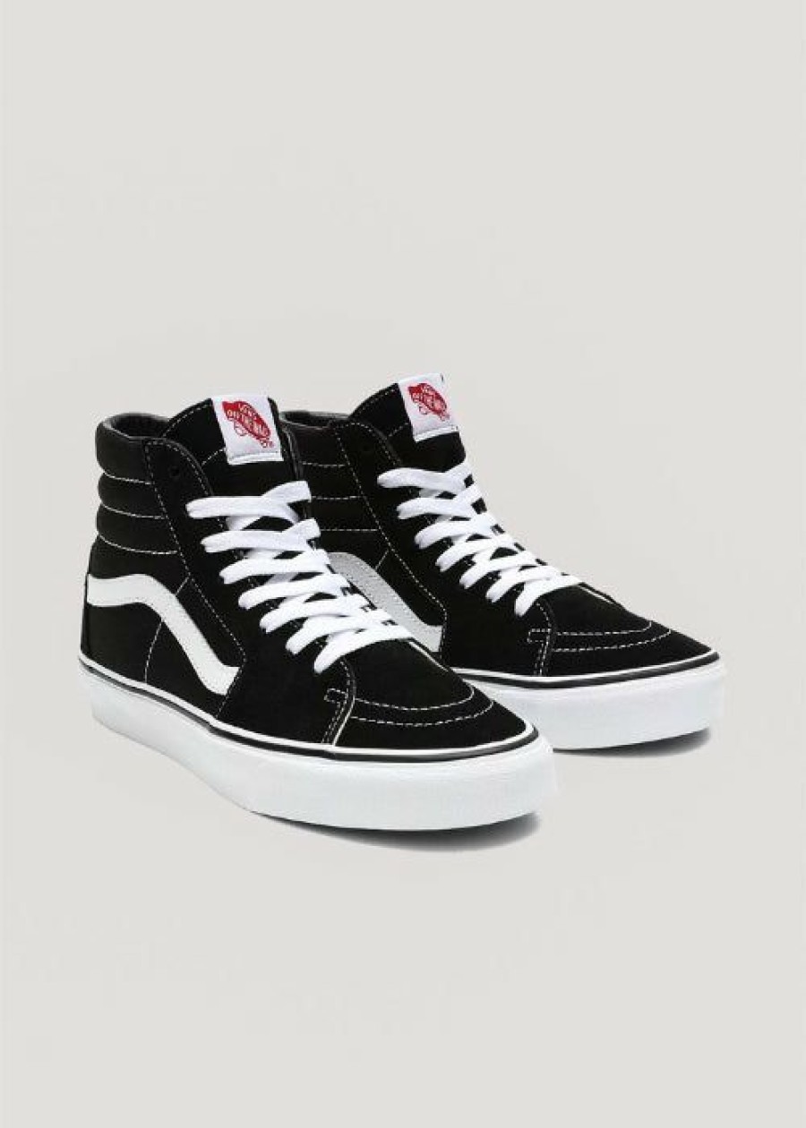 Hot * Vans Sk8-Hi ( ) Exclusive Black/Black/White