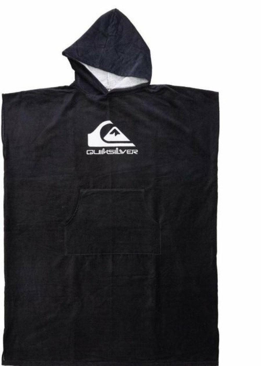 Online * Quiksilver Hoody Towel Flash Sale Black