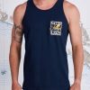 New * Salty Crew Ink Slinger Tank Best Sale Navy